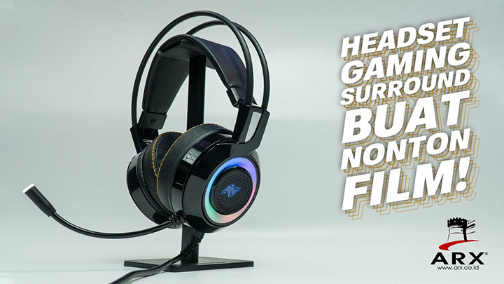 HEADSET GAMING SURROUND YANG COCOK BUAT NONTON FILM | Review Abkoncore CH60 Real 7.1 Surround